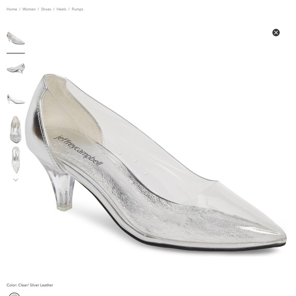 Jeffrey Campbell Gracienne clear shoes - Picture 1 of 5